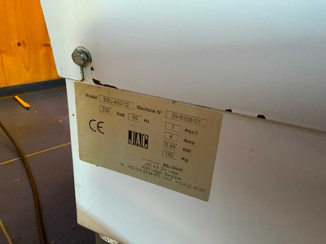 Jac eco eel 450/12 broodsnijmachine - afbeelding 5 van  5