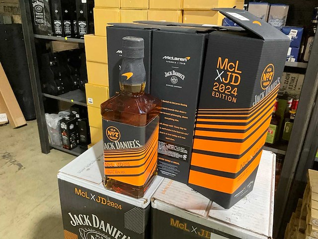 Jack daniels - mclaren - whiskey (18x) - afbeelding 1 van  2