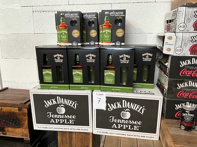 Jack daniels apple whiskey (28x) - afbeelding 1 van  3