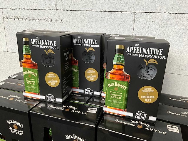 Jack daniels apple whiskey (28x) - afbeelding 2 van  3