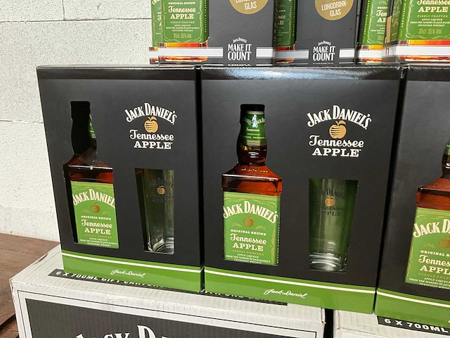 Jack daniels apple whiskey (28x) - afbeelding 3 van  3