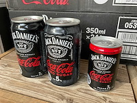 Jack daniels blik coca cola-whiskey mix - japan - afbeelding 1 van  5
