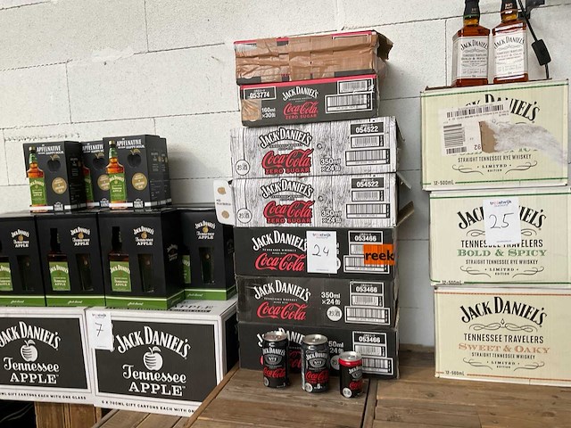 Jack daniels blik coca cola-whiskey mix - japan - afbeelding 5 van  5