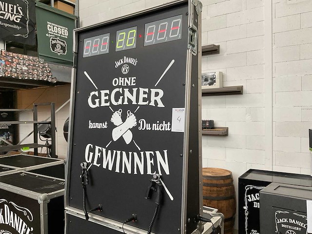 Jack daniels knijpkracht game voor 2 spelers - afbeelding 7 van  7