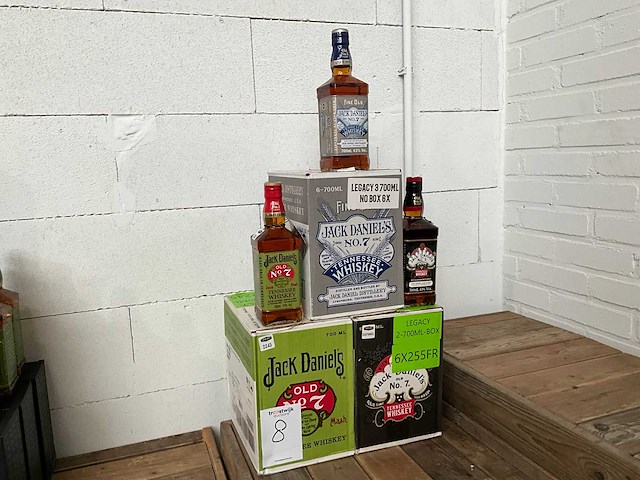 Jack daniels legacy whiskey (18x) - afbeelding 1 van  4