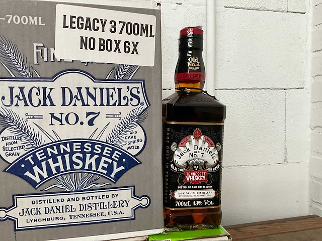 Jack daniels legacy whiskey (18x) - afbeelding 4 van  4