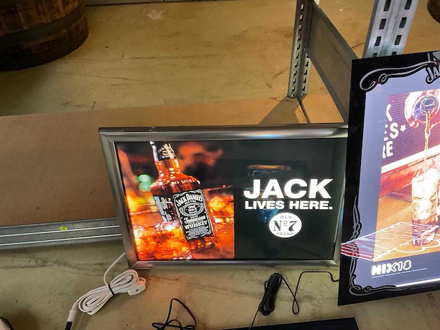 Jack daniels lichtreclame (3x) - afbeelding 2 van  7
