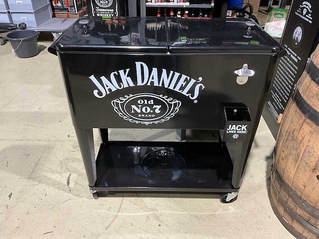 Jack daniels mobiele koelbox / koelwagen - afbeelding 2 van  5