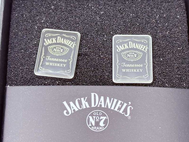 Jack daniel's old no. 7 manchetknopen - afbeelding 3 van  6