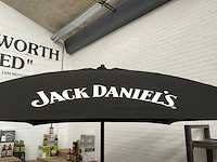 Jack daniels parasol, zit zak en 3x tafel - afbeelding 3 van  7