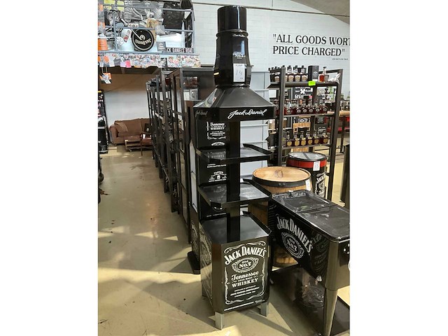 Jack daniels presentatie vitrine (2x) - afbeelding 2 van  3