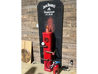 Jack daniels tennessee fire presentatie rek en brandblusser - afbeelding 3 van  5