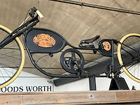 Jack daniels vintage cruiser fiets - afbeelding 2 van  3