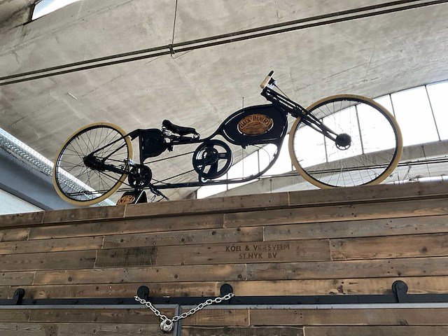 Jack daniels vintage cruiser fiets - afbeelding 3 van  3