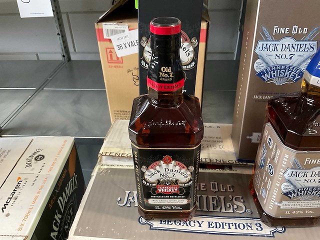 Jack daniels whiskey (12x) - afbeelding 4 van  7