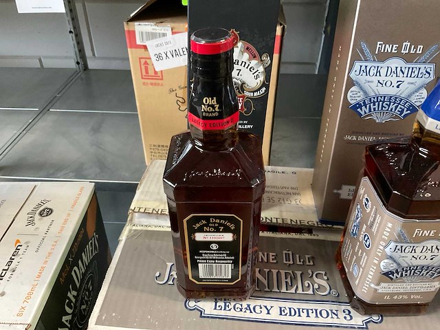Jack daniels whiskey (12x) - afbeelding 5 van  7