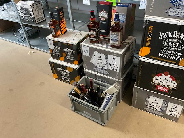 Jack daniels whiskey (12x) - afbeelding 6 van  7