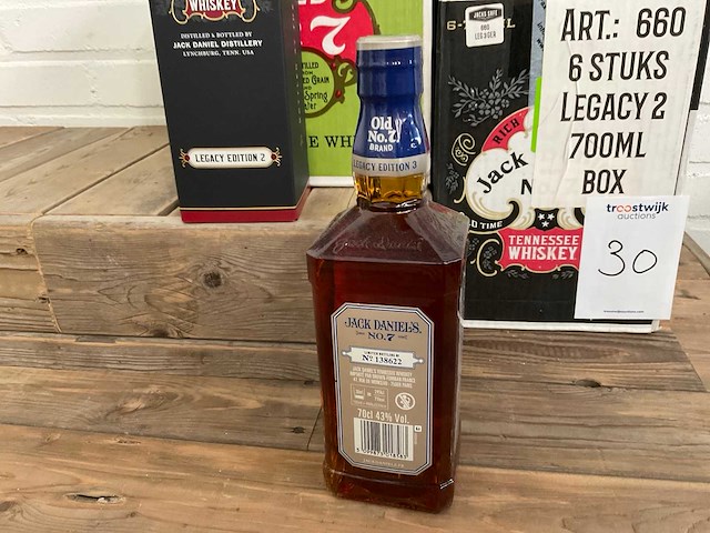 Jack daniels whiskey (18x) - legacy 1 - 2 - 3 - afbeelding 3 van  8
