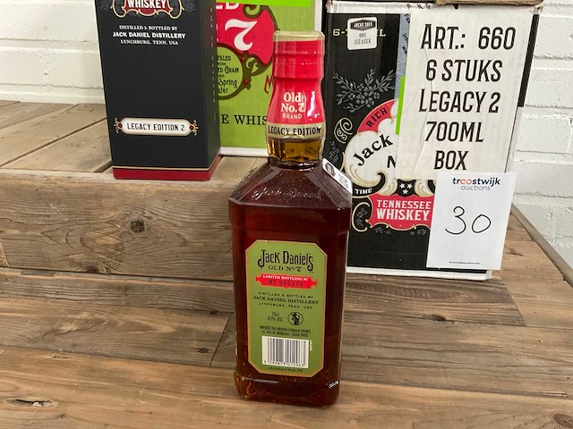 Jack daniels whiskey (18x) - legacy 1 - 2 - 3 - afbeelding 5 van  8