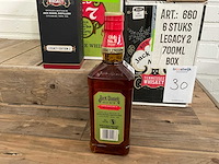 Jack daniels whiskey (18x) - legacy 1 - 2 - 3 - afbeelding 5 van  8