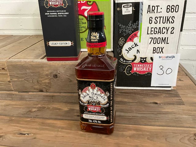 Jack daniels whiskey (18x) - legacy 1 - 2 - 3 - afbeelding 6 van  8