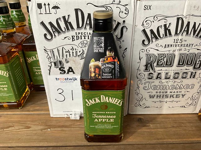 Jack daniels whiskey (18x) - white rabbit - red dog - apple - afbeelding 6 van  8