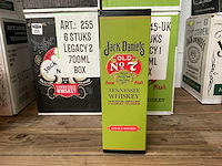 Jack daniels whiskey (24x 1 liter) - legacy 1 en 2 - afbeelding 2 van  6