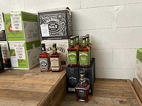 Jack daniels whiskey (24x) single barrel's - paula scherr - straight rye - apple - afbeelding 2 van  10