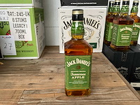 Jack daniels whiskey (24x) single barrel's - paula scherr - straight rye - apple - afbeelding 5 van  10