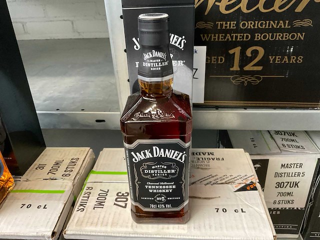 Jack daniels whiskey (36x) 6 volle dozen a 6 stuks - afbeelding 2 van  6