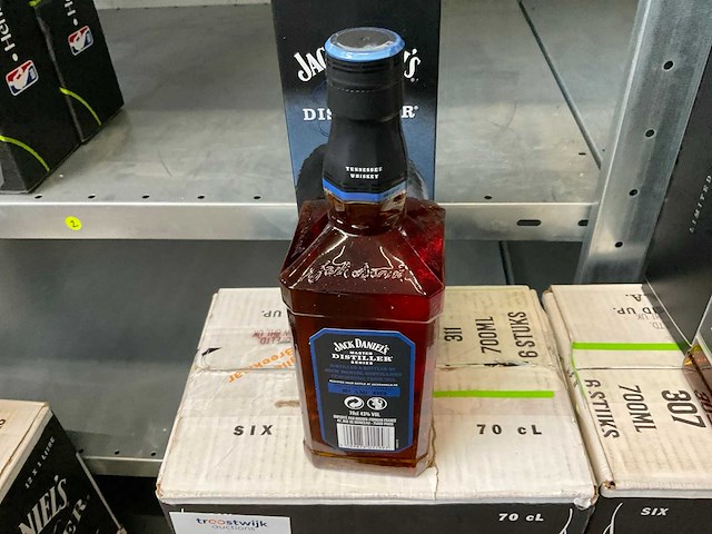 Jack daniels whiskey (36x) 6 volle dozen a 6 stuks - afbeelding 5 van  6