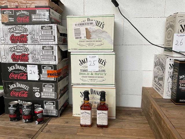 Jack daniels whiskey (36x) - afbeelding 6 van  6