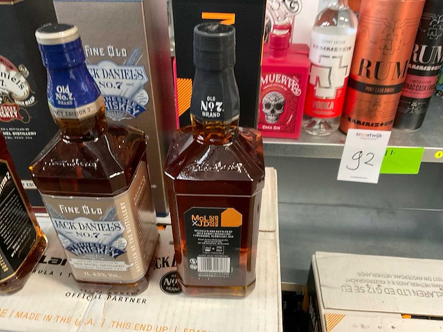 Jack daniels whiskey (36x) - afbeelding 3 van  8