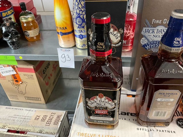 Jack daniels whiskey (36x) - afbeelding 6 van  8