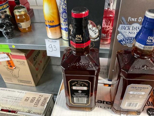 Jack daniels whiskey (36x) - afbeelding 7 van  8