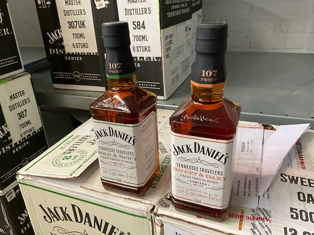 Jack daniels whiskey (48x) - afbeelding 1 van  6