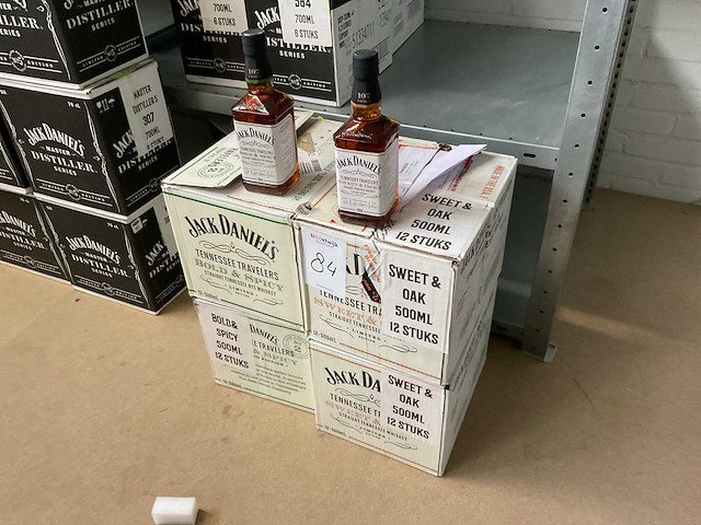 Jack daniels whiskey (48x) - afbeelding 6 van  6