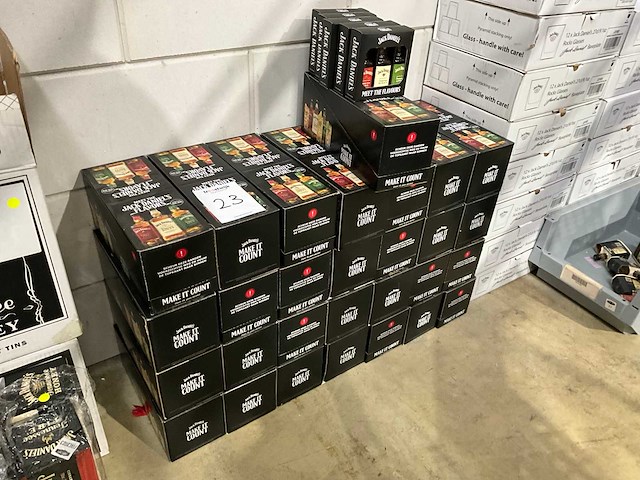 Jack daniels whiskey countertop box (29x) - afbeelding 3 van  3