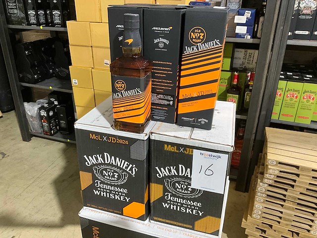 Jack daniels x mclaren whiskey (18x) - afbeelding 1 van  3