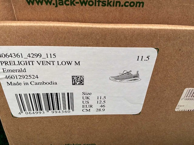 Jack wolfskin prelight vent low sneakers (4x) - afbeelding 8 van  8