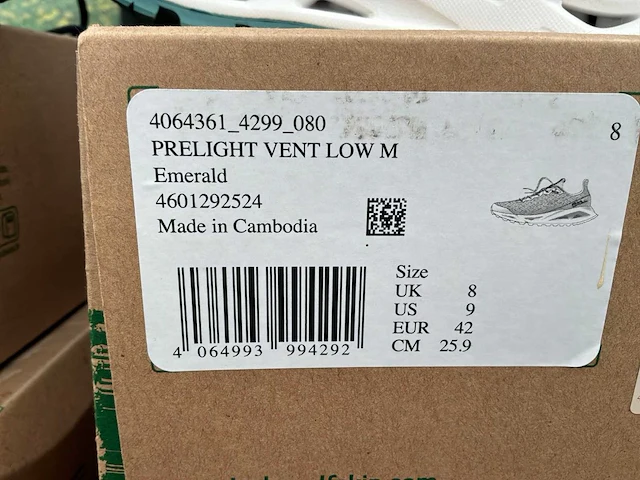 Jack wolfskin prelight vent low sneakers (4x) - afbeelding 5 van  8