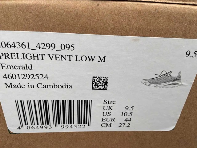 Jack wolfskin prelight vent low sneakers (4x) - afbeelding 7 van  8