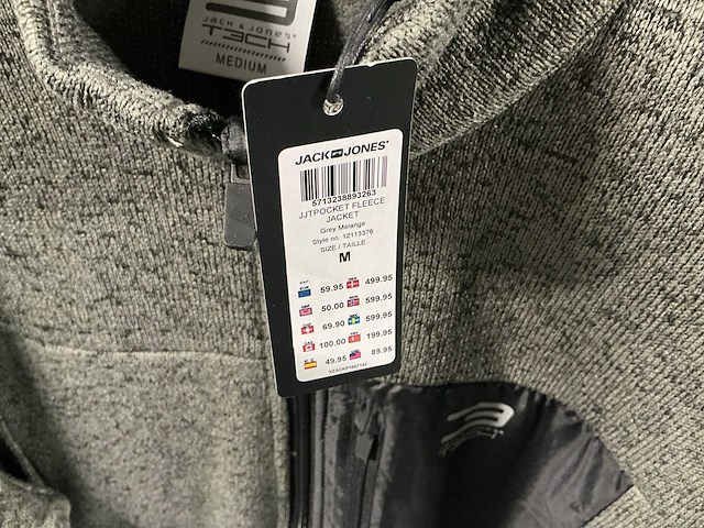 Jack&jones fleece jackets (9x) - afbeelding 2 van  3