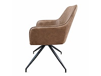 Jackson zbc17/uf970-04 draaibare eetkamerstoel (4x) - afbeelding 2 van  6