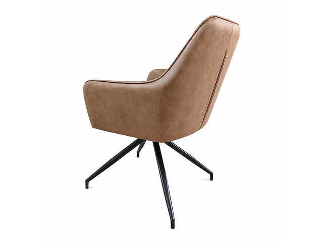 Jackson zbc17/uf970-04 draaibare eetkamerstoel (4x) - afbeelding 3 van  6