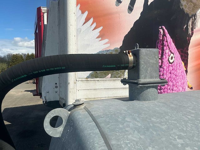 Jaco - 8 kuubs tankwagen - op slee - met vacuümpomp - afbeelding 5 van  20