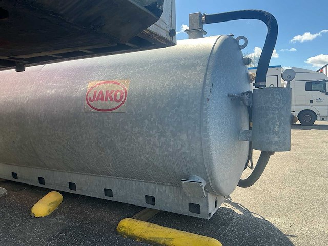 Jaco - 8 kuubs tankwagen - op slee - met vacuümpomp - afbeelding 9 van  20