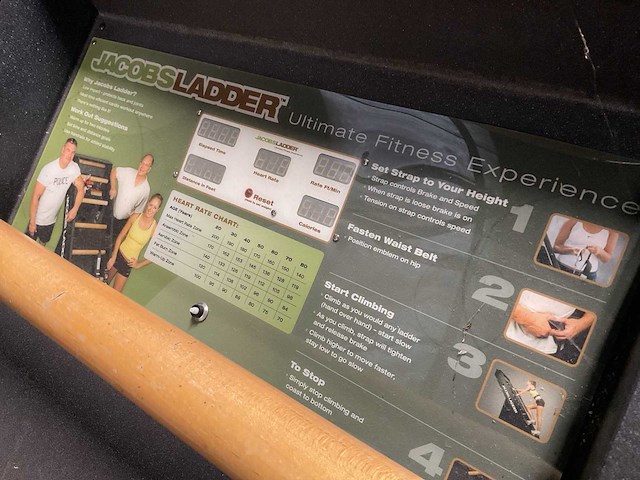 Jacobs ladder stepper - afbeelding 7 van  8