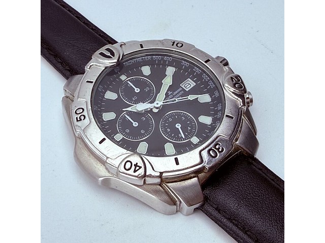 Jacques lemans chronograph herenhorloge - afbeelding 1 van  7
