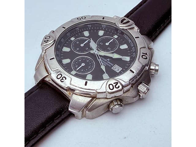 Jacques lemans chronograph herenhorloge - afbeelding 3 van  7